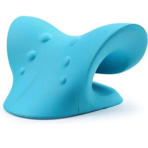 Neck and Shoulder relaxer , chiropractic pillow neck stretcher